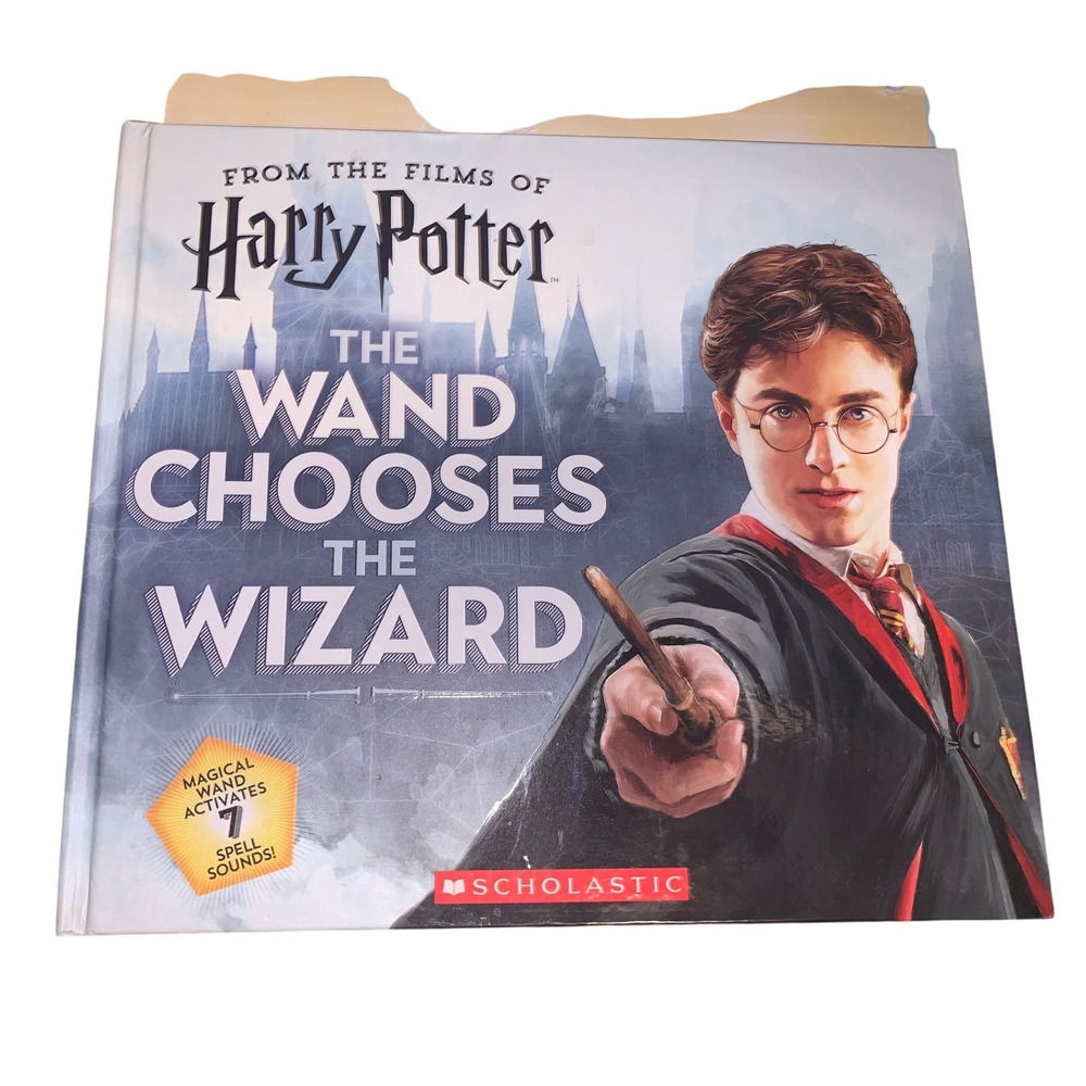 Harry Potter The Wand Chooses The Wizard Sound Book Scholastic - Picture 1 of 1